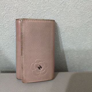 シャネル(CHANEL)の【専用です】シャネル CHANEL カメリア キーケース ピンク(キーケース)