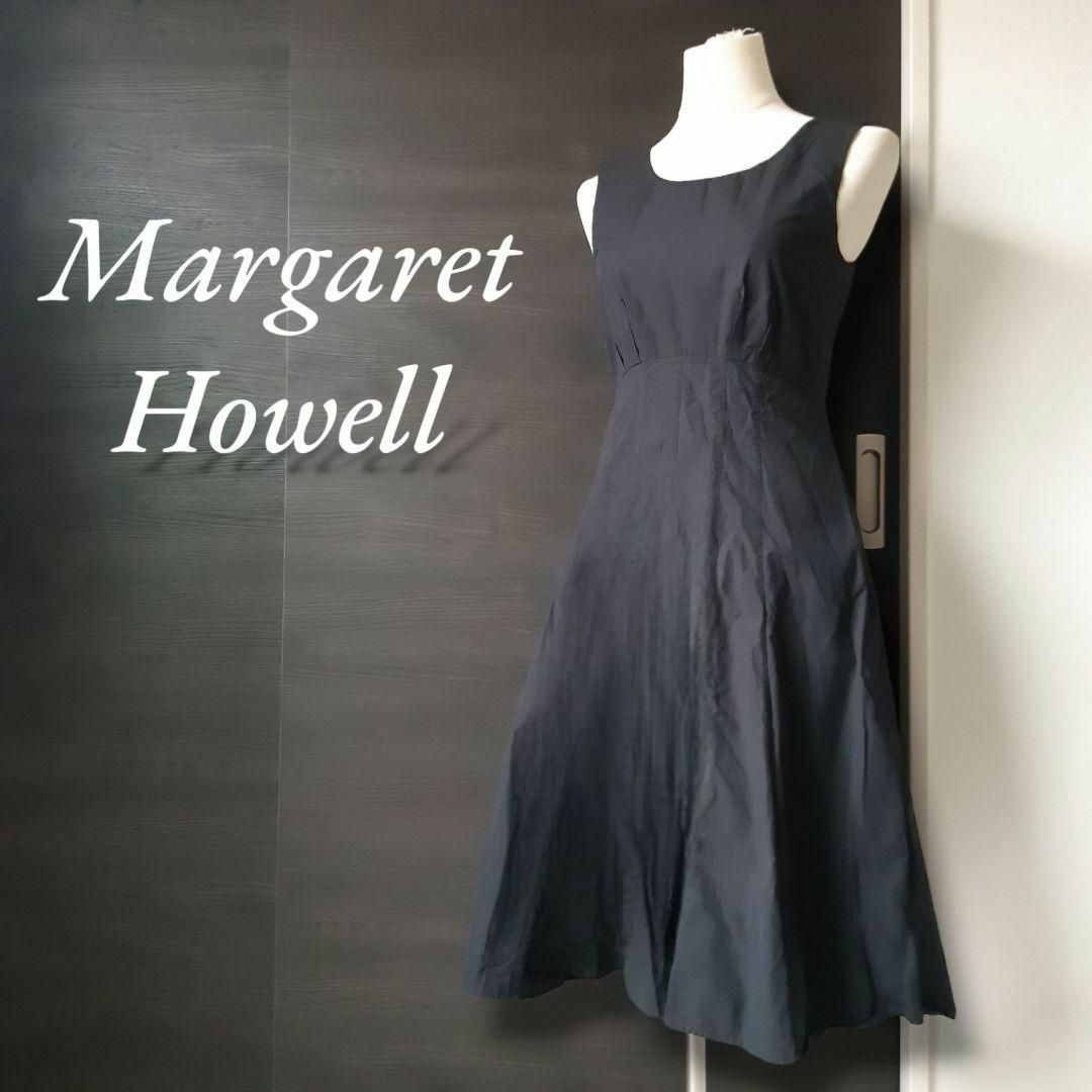 MARGARET HOWELL - Margaret Howell シルク混 ウエストギャザー MARGARET HOWELL - Margaret Howell シルク混 ウエストギャザー