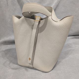 HERMES - エルメス ピコタンロック PM18 ベトン ゴールド金具の HERMES - エルメス ピコタンロック PM18 ベトン ゴールド金具の
