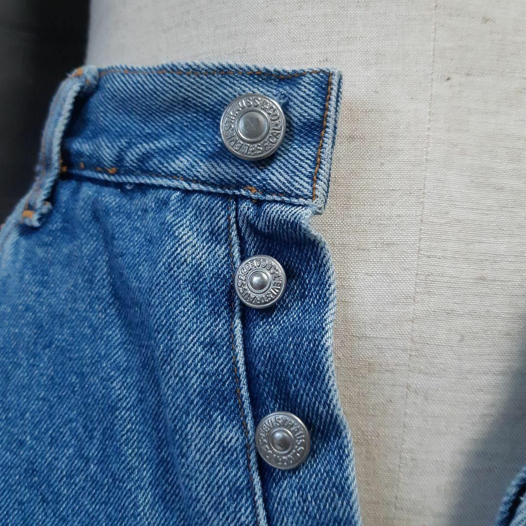 Levi's - 90's USA製 LEVI'S 501 w30 刻印 ストレートデニムの Levi's - 90's USA製 LEVI'S 501 w30 刻印 ストレートデニムの