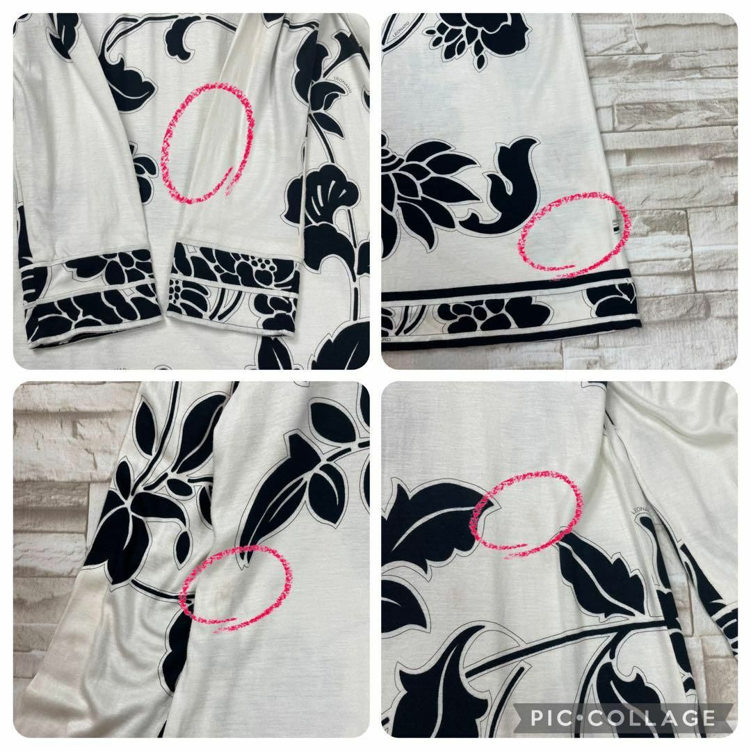 LEONARD - 【良品】レオナール☆シルクブレンドロングワンピース LEONARD - 【良品】レオナール☆シルクブレンドロングワンピース