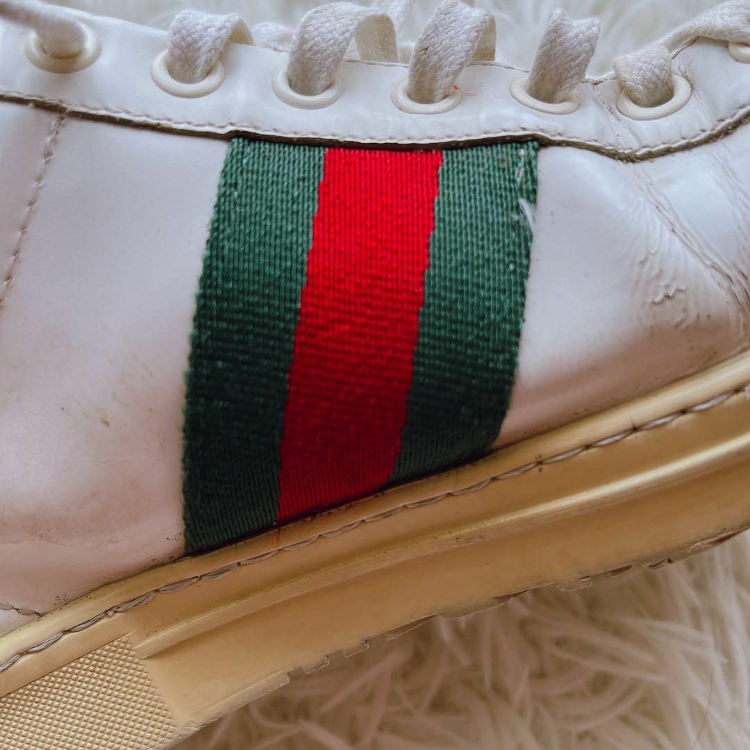 GUCCI - 高級 GUCCI グッチ シェリーライン ローカット GUCCI - 高級 GUCCI グッチ シェリーライン ローカット