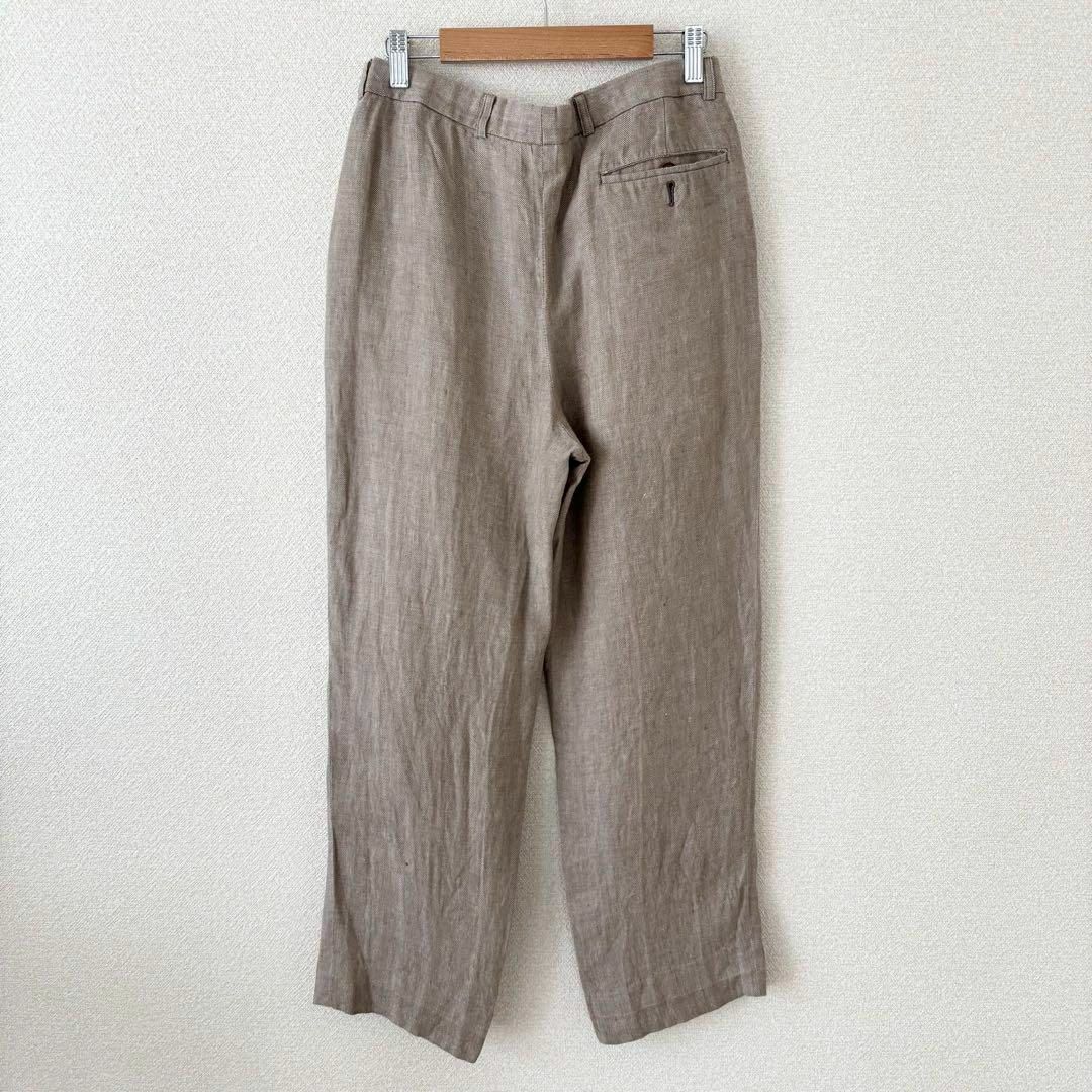 Paul Smith - ポールスミス リネン100% ヘリンボーン スラックス Paul Smith - ポールスミス リネン100% ヘリンボーン スラックス