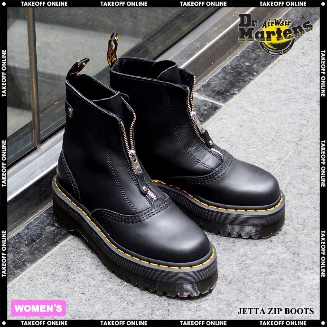 Dr.Martens - 新品 ドクターマーチン UK5 24.5 JETTA ジェッタ Dr.Martens - 新品 ドクターマーチン UK5 24.5 JETTA ジェッタ