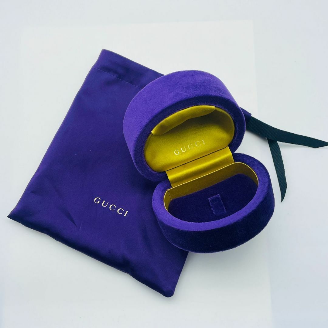 GUCCI - 美品 グッチ 空箱 袋 ジュエリーボックス リングケース GUCCI - 美品 グッチ 空箱 袋 ジュエリーボックス リングケース