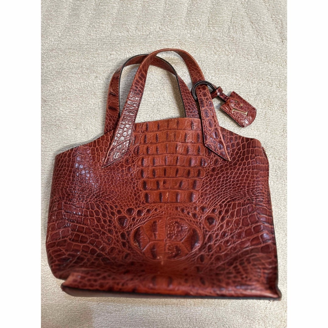 FURLA - フルラ FURLA クロコダイル ワニ皮 ハンドバッグの通販 FURLA - フルラ FURLA クロコダイル ワニ皮 ハンドバッグの通販