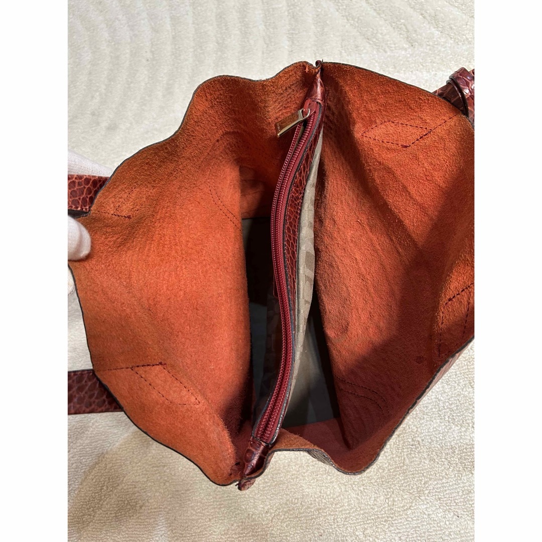 FURLA - フルラ FURLA クロコダイル ワニ皮 ハンドバッグの通販 FURLA - フルラ FURLA クロコダイル ワニ皮 ハンドバッグの通販