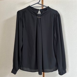 しまむら(シャツ/ブラウス(長袖/七分) ・ ブラック/黒色系)の しまむら(シャツ/ブラウス(長袖/七分) ・ ブラック/黒色系)の