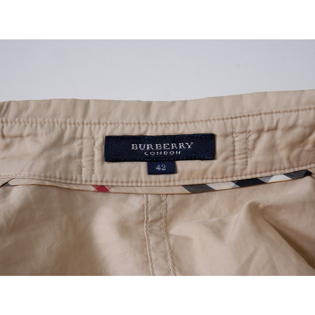BURBERRY LONDONバーバリー ロンドン コットンラウンドカラー BURBERRY LONDONバーバリー ロンドン コットンラウンドカラー