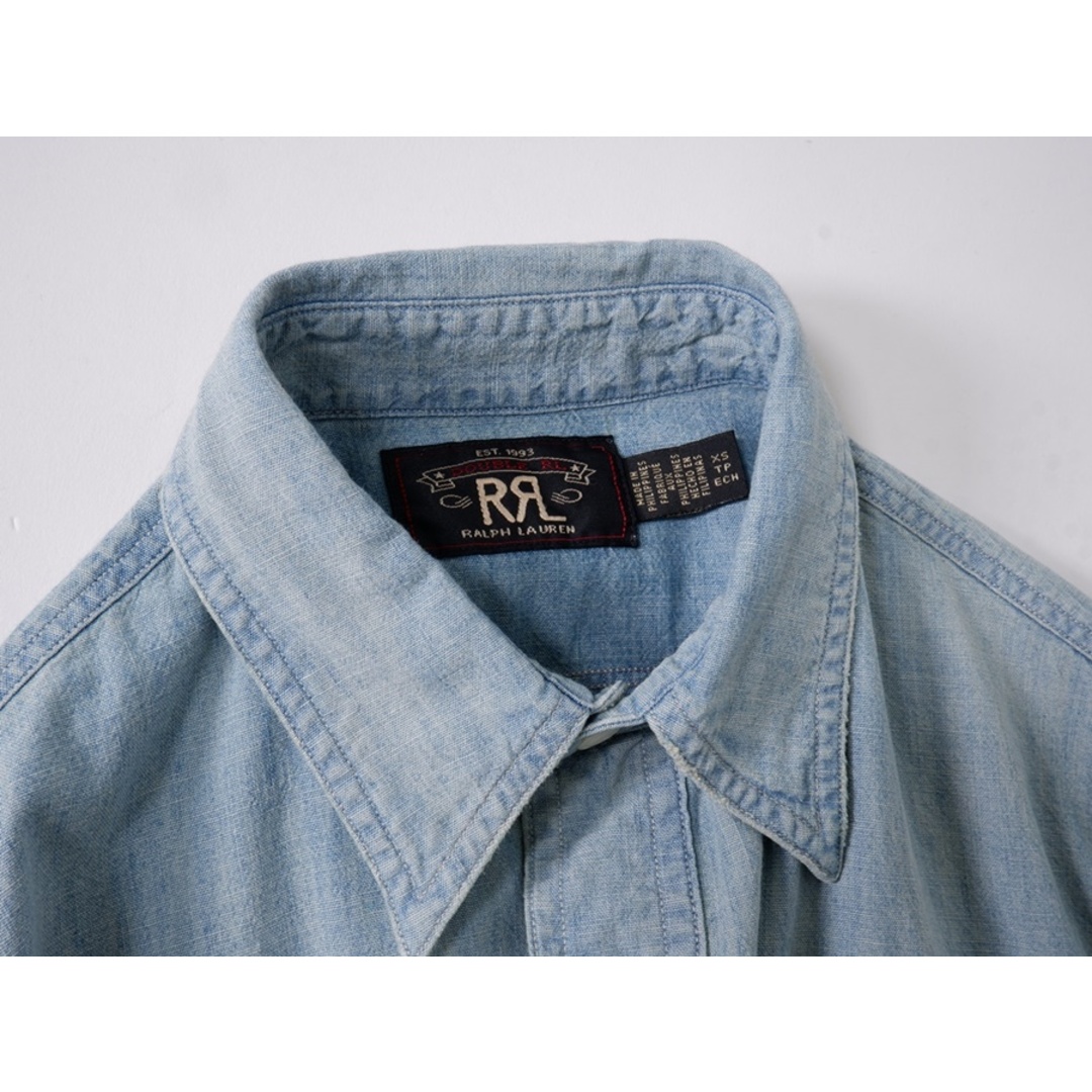 RRL - RRLダブルアールエル 国内正規品 定番Indigo Chambray RRL - RRLダブルアールエル 国内正規品 定番Indigo Chambray