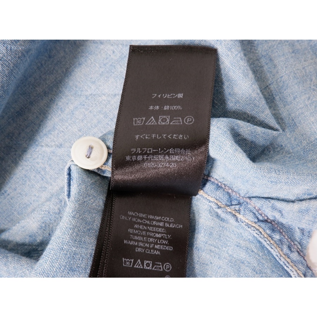 RRL - RRLダブルアールエル 国内正規品 定番Indigo Chambray RRL - RRLダブルアールエル 国内正規品 定番Indigo Chambray