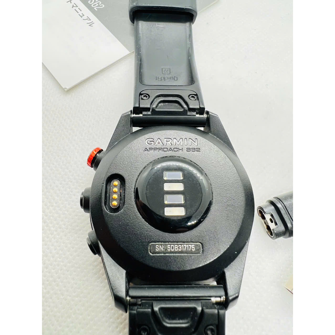 GARMIN - 【美品】Garmin ガミン Approach S62 Black (7175)の GARMIN - 【美品】Garmin ガミン Approach S62 Black (7175)の