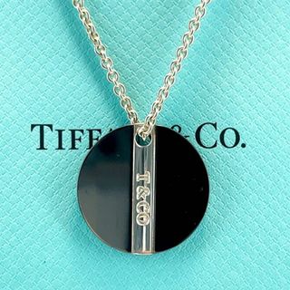 Tiffany & Co. - ティファニー ブラック チタン ラウンド ロゴ Tiffany & Co. - ティファニー ブラック チタン ラウンド ロゴ