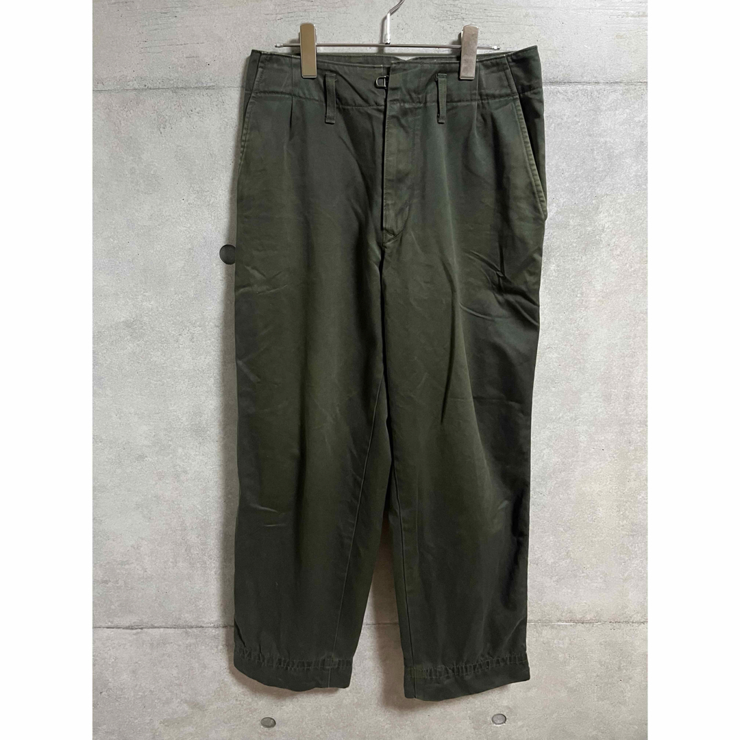 kolor - kolor カラー 09AW パッカリングパンツ グリーンの通販 kolor - kolor カラー 09AW パッカリングパンツ グリーンの通販