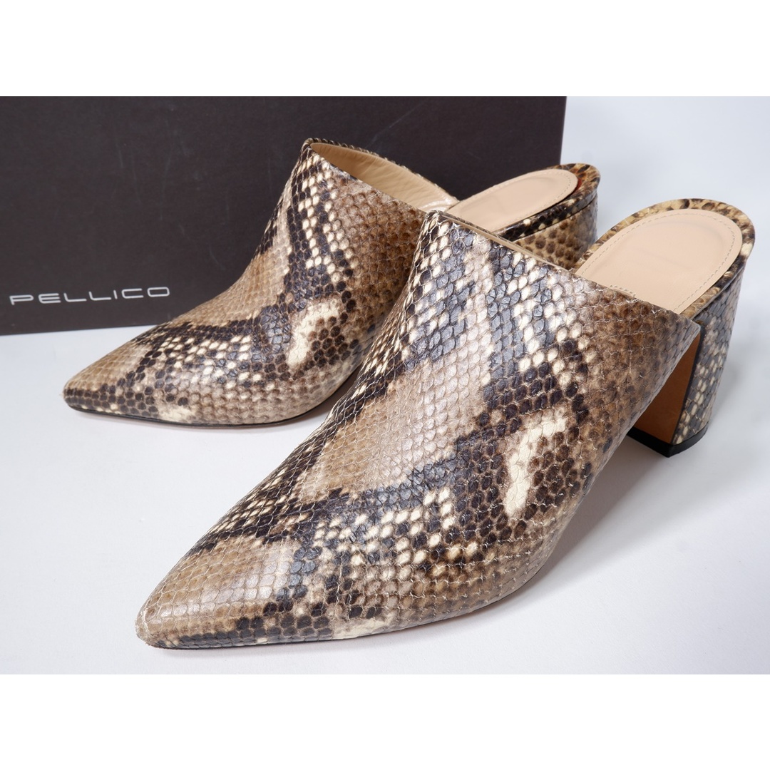 PELLICO - PELLICOペリーコ ANDREA 80 SABOT パイソン 8cmチャン PELLICO - PELLICOペリーコ ANDREA 80 SABOT パイソン 8cmチャン