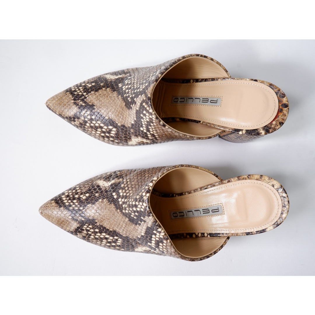PELLICO - PELLICOペリーコ ANDREA 80 SABOT パイソン 8cmチャン PELLICO - PELLICOペリーコ ANDREA 80 SABOT パイソン 8cmチャン