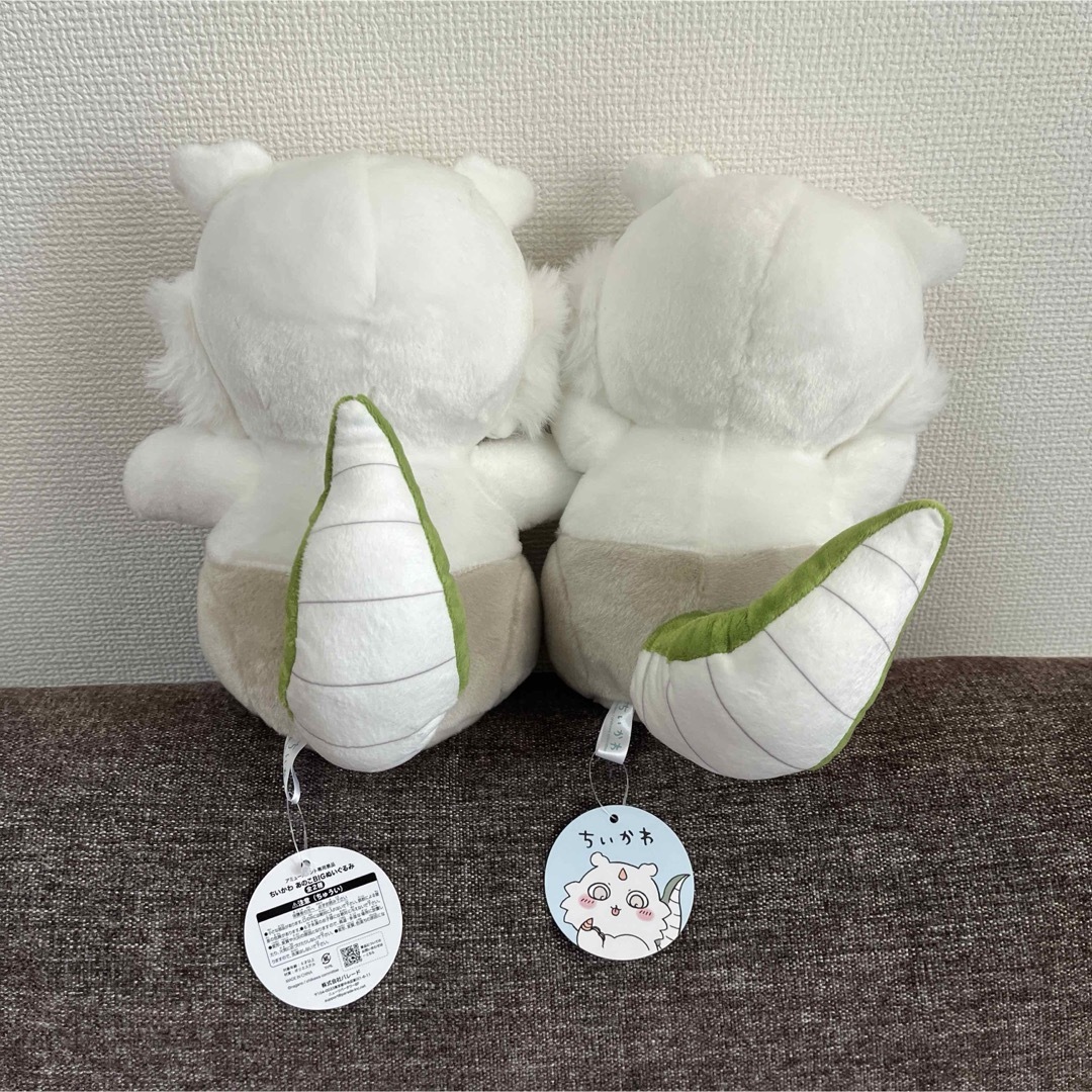 ちいかわ - ちいかわ あのこ BIGぬいぐるみ 全2種 まとめ売り ちいかわ - ちいかわ あのこ BIGぬいぐるみ 全2種 まとめ売り