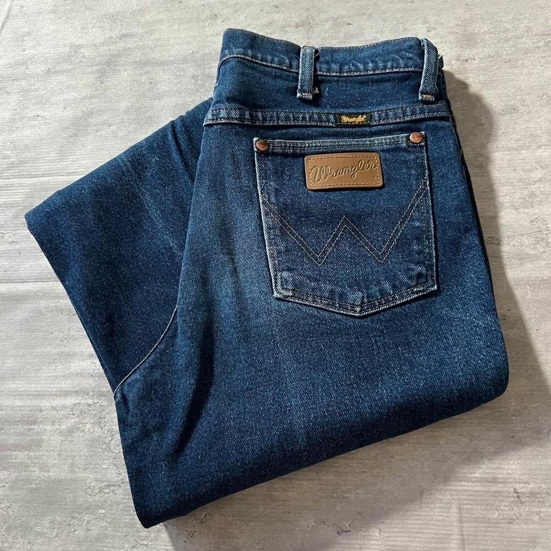 Wrangler - 【メキシコ製、フロント立体ライン】wranglerデニム Wrangler - 【メキシコ製、フロント立体ライン】wranglerデニム