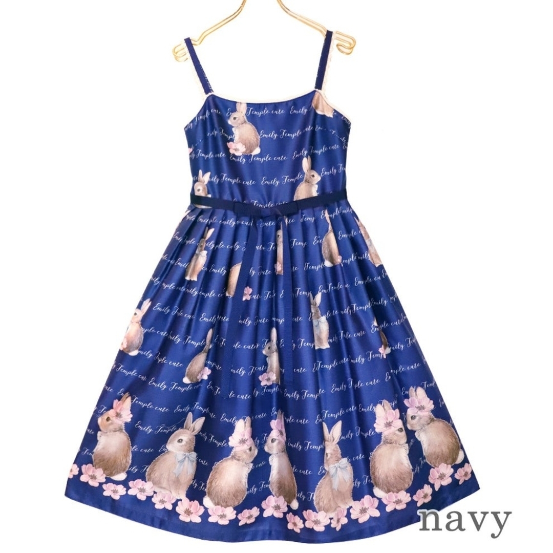 Emily Temple cute - Emily Temple cute Bloom Rabbitワンピース Emily Temple cute - Emily Temple cute Bloom Rabbitワンピース