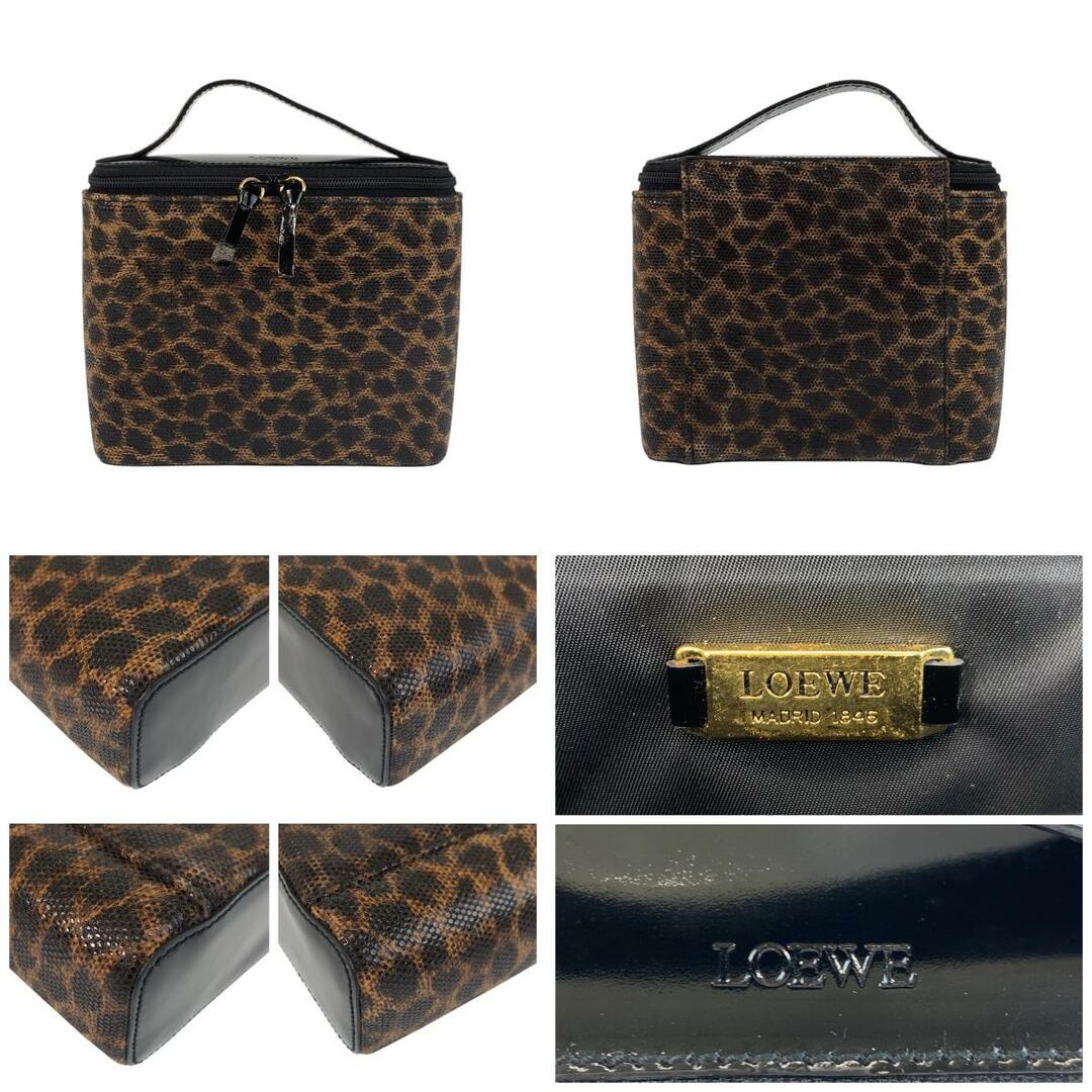 LOEWE - 美品 LOEWE ロエベ ヴィンテージ レオパード ブラウン LOEWE - 美品 LOEWE ロエベ ヴィンテージ レオパード ブラウン