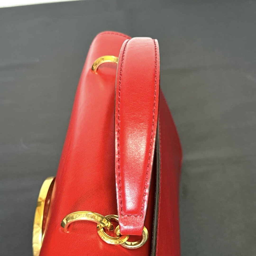 JIMMY CHOO - 【良品】JIMMY CHOO MADELINE RED 2WAY JIMMY CHOO - 【良品】JIMMY CHOO MADELINE RED 2WAY