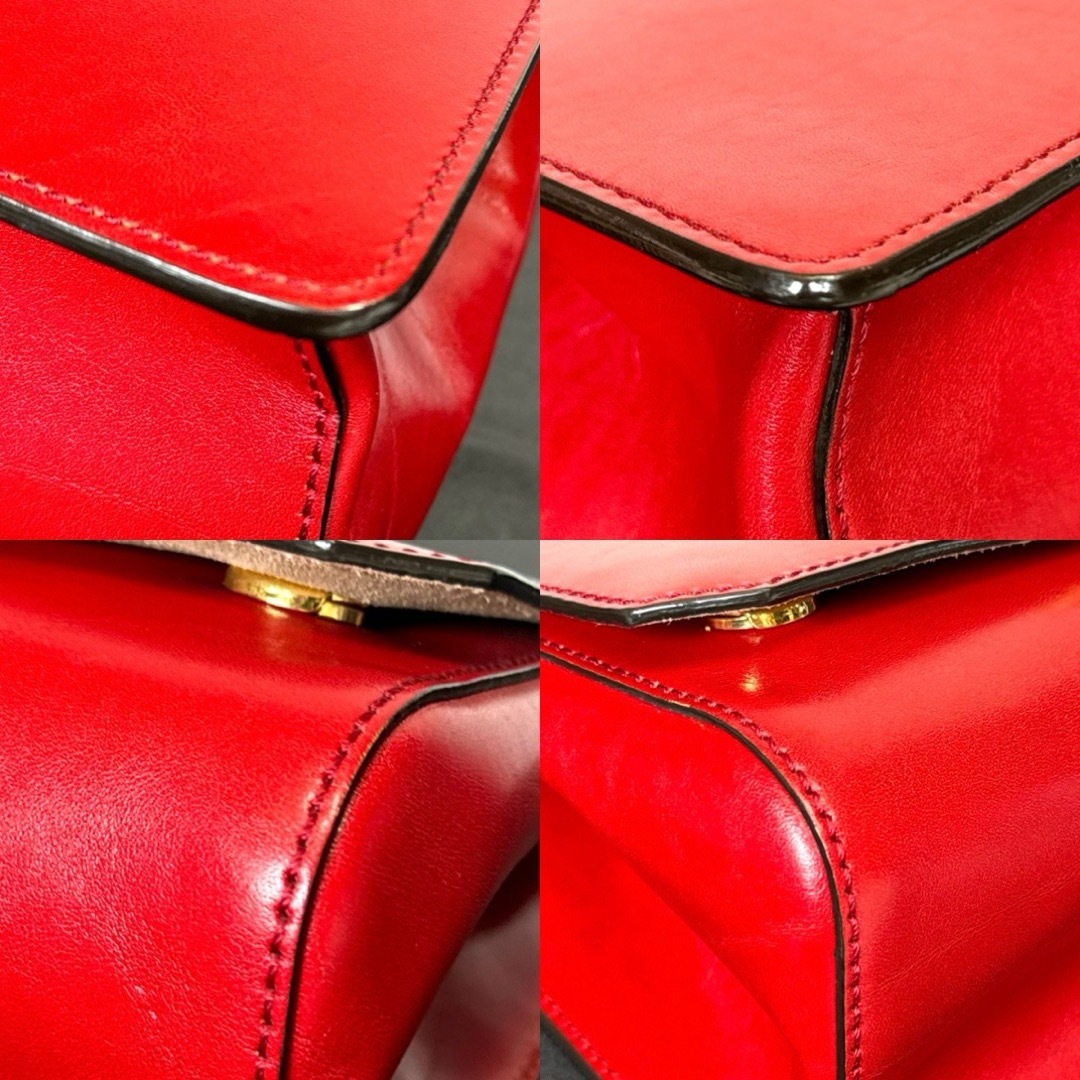 JIMMY CHOO - 【良品】JIMMY CHOO MADELINE RED 2WAY JIMMY CHOO - 【良品】JIMMY CHOO MADELINE RED 2WAY