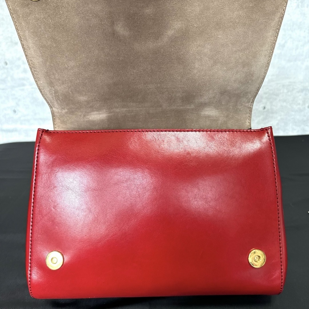 JIMMY CHOO - 【良品】JIMMY CHOO MADELINE RED 2WAY JIMMY CHOO - 【良品】JIMMY CHOO MADELINE RED 2WAY