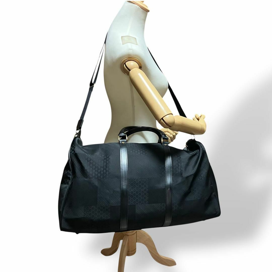 KENZO - 美品 1932 KENZO ボストンバッグ 2way ナイロン レザー KENZO - 美品 1932 KENZO ボストンバッグ 2way ナイロン レザー