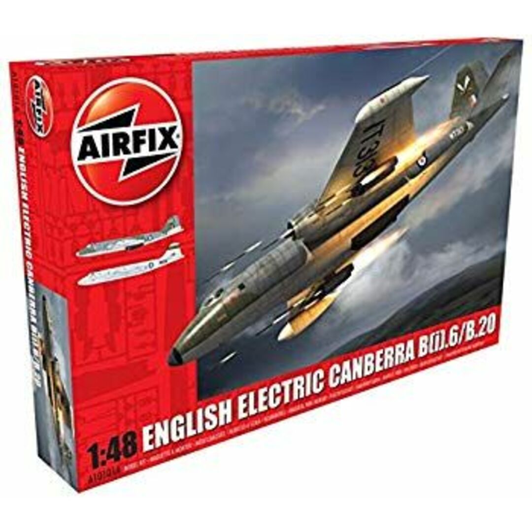 エアフィックス 1/48 EE キャンベラ B I 6/B20 X-10101A プラモデル ggw725x エンタメ/ホビーのおもちゃ/ぬいぐるみ(模型/プラモデル)の商品写真