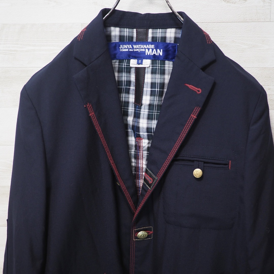 JUNYA WATANABE MAN - JUNYA WATANABE MAN 08AW 3BブレザーJKT-S JUNYA WATANABE MAN - JUNYA WATANABE MAN 08AW 3BブレザーJKT-S