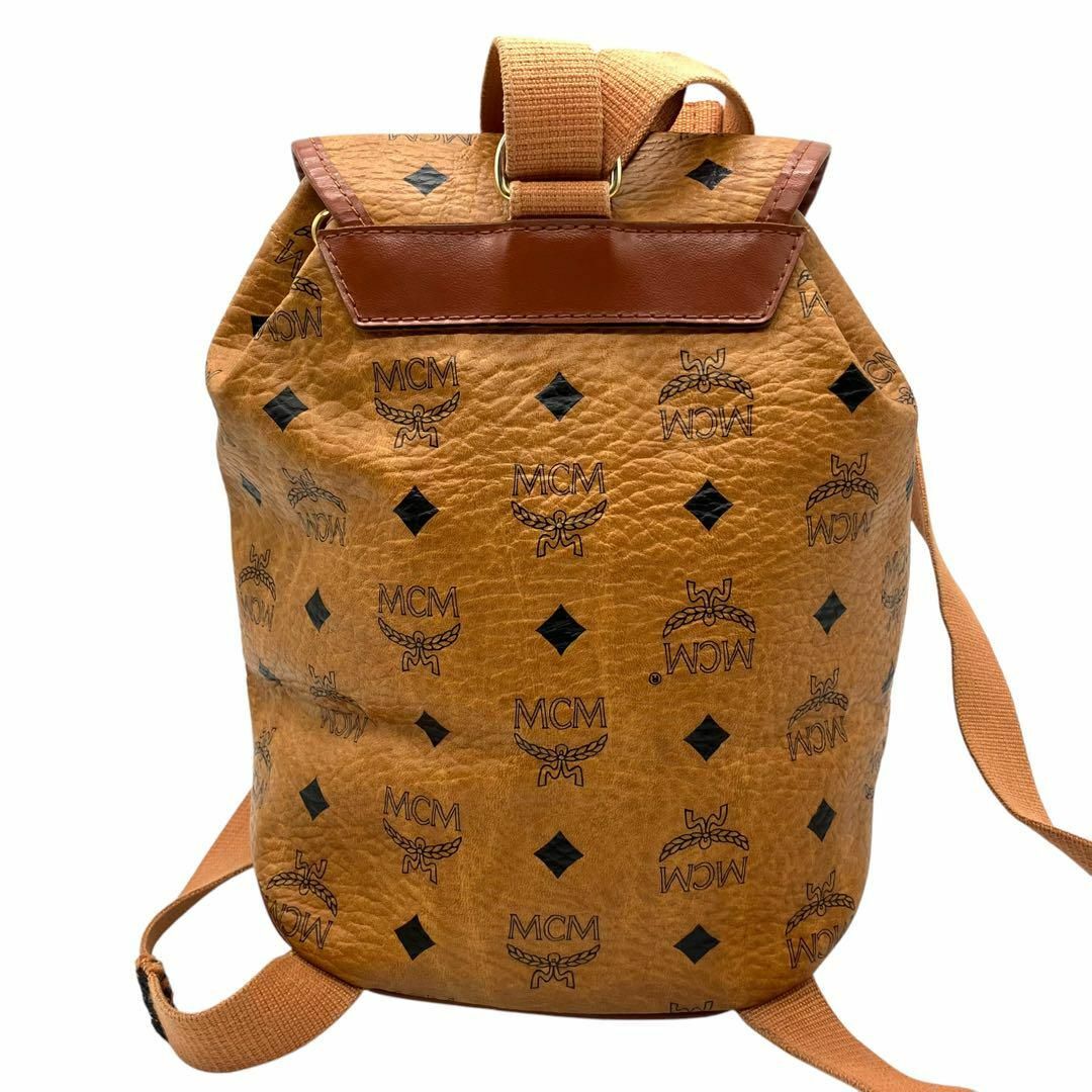 MCM - 良品 1928 MCM リュック ヴィセトス レザー ブラウン 巾着 MCM - 良品 1928 MCM リュック ヴィセトス レザー ブラウン 巾着