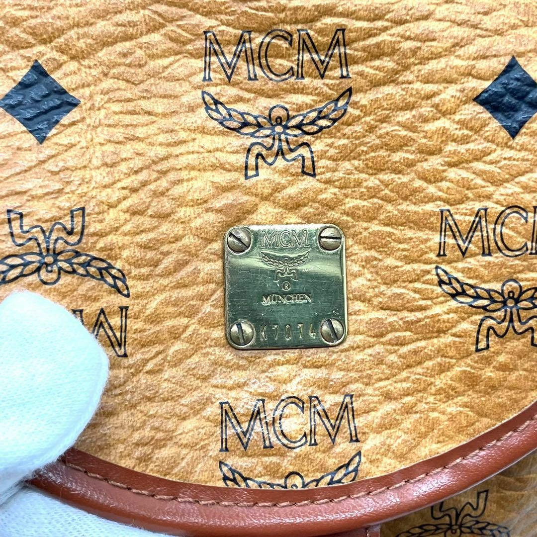 MCM - 良品 1928 MCM リュック ヴィセトス レザー ブラウン 巾着 MCM - 良品 1928 MCM リュック ヴィセトス レザー ブラウン 巾着