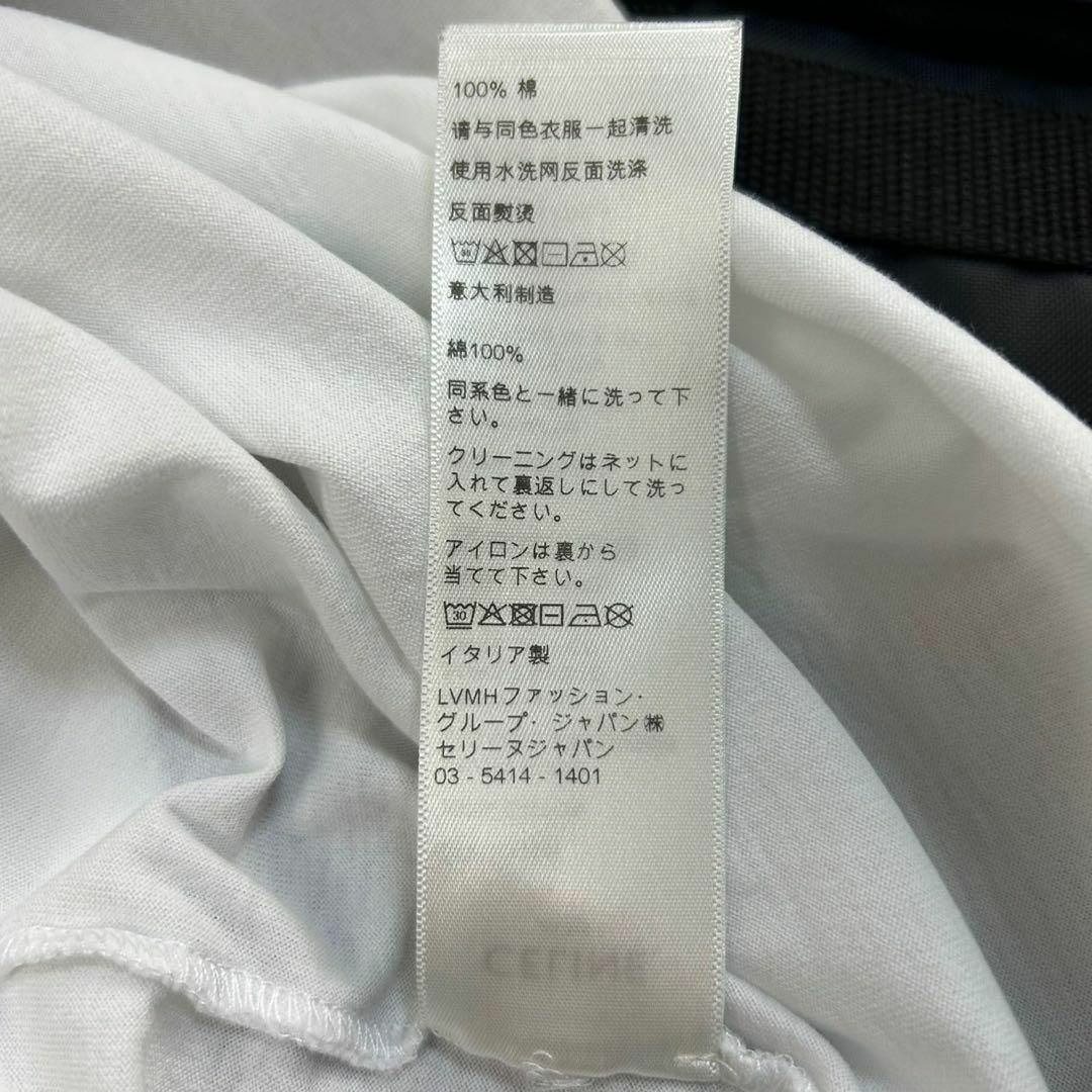 CELINE - 【美品・定番】セリーヌ☆ブランドロゴ入りTシャツ CELINE - 【美品・定番】セリーヌ☆ブランドロゴ入りTシャツ