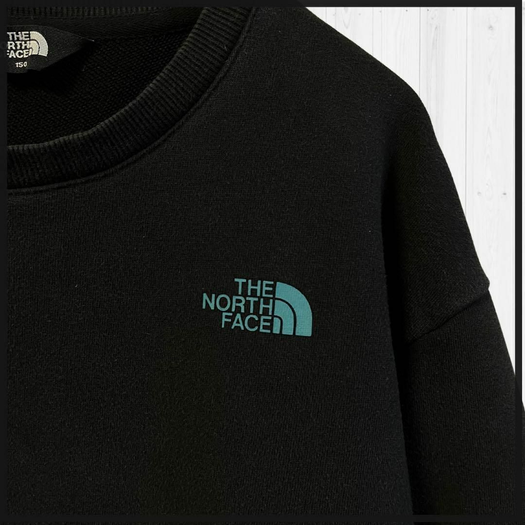 THE NORTH FACE - THE NORTH FACE キッズ トレーナー 150 黒 THE NORTH FACE - THE NORTH FACE キッズ トレーナー 150 黒