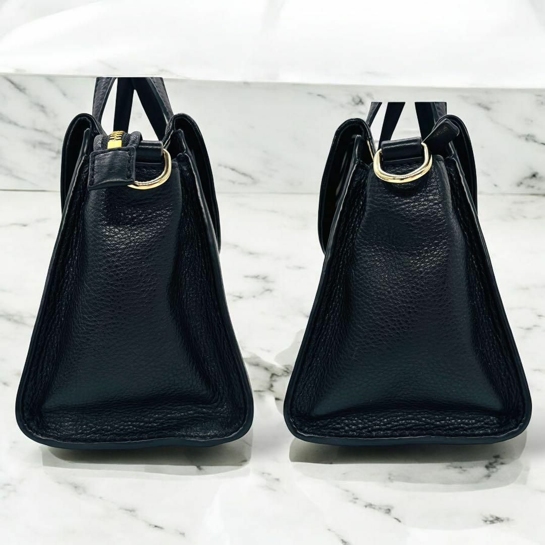 kate spade NEW YORK - 【美品】kate spade ブラック レザー kate spade NEW YORK - 【美品】kate spade ブラック レザー