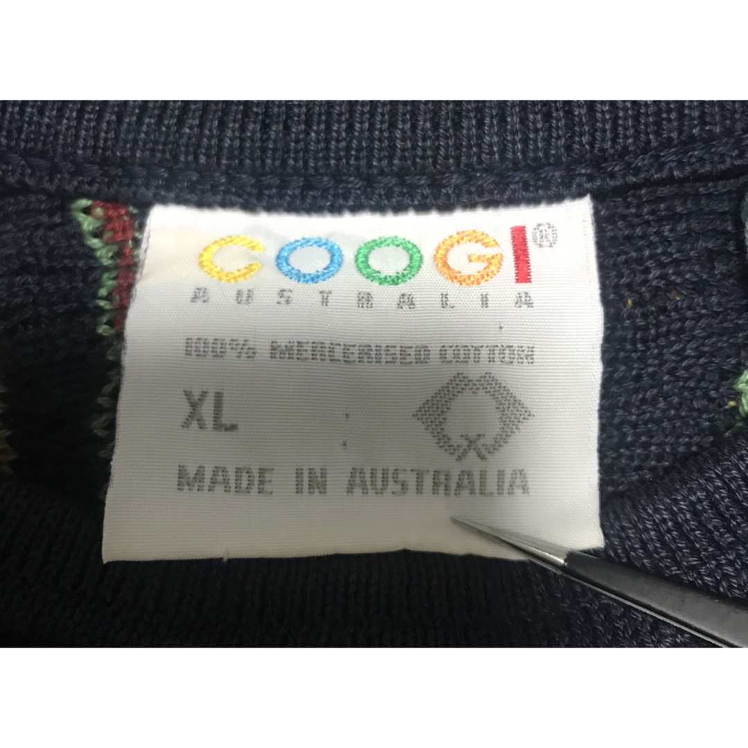 COOGI - coogi マルチカラー3Dニットの通販 by TK|クージーなら COOGI - coogi マルチカラー3Dニットの通販 by TK|クージーなら