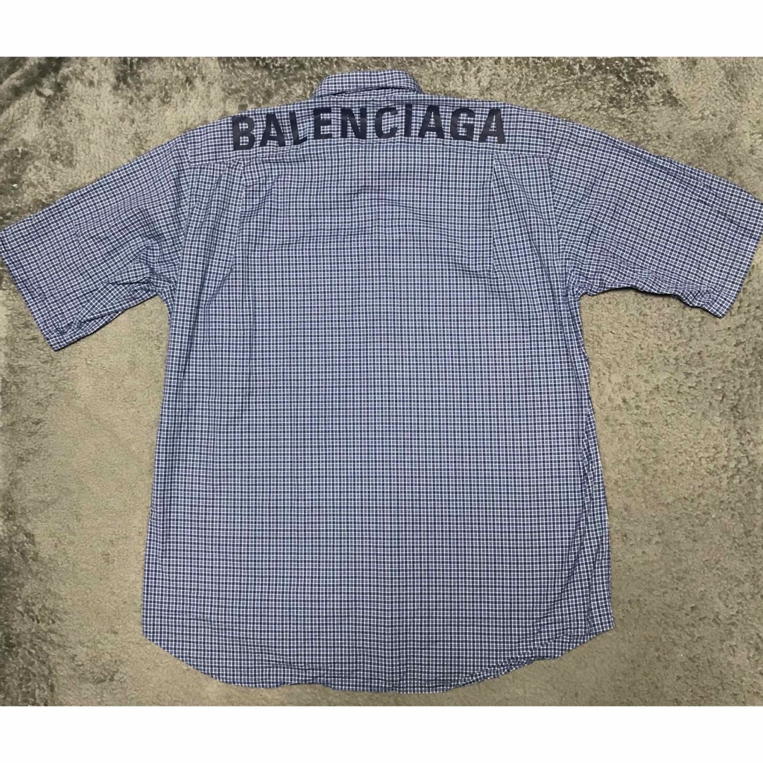 BALENCIAGA - バレンシアガ チェックシャツの通販 by TK BALENCIAGA - バレンシアガ チェックシャツの通販 by TK