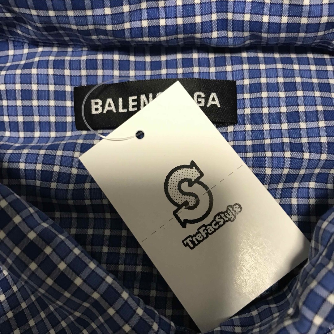 BALENCIAGA - バレンシアガ チェックシャツの通販 by TK BALENCIAGA - バレンシアガ チェックシャツの通販 by TK