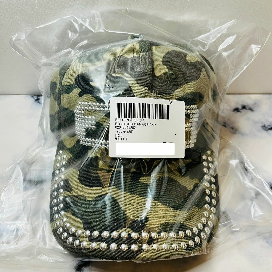 BEEDEN BD STUDS DAMAGE CAP マルチ 新品未使用 未開封の通販 by BEEDEN BD STUDS DAMAGE CAP マルチ 新品未使用 未開封の通販 by