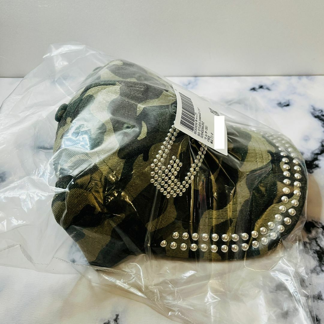 BEEDEN BD STUDS DAMAGE CAP マルチ 新品未使用 未開封の通販 by BEEDEN BD STUDS DAMAGE CAP マルチ 新品未使用 未開封の通販 by