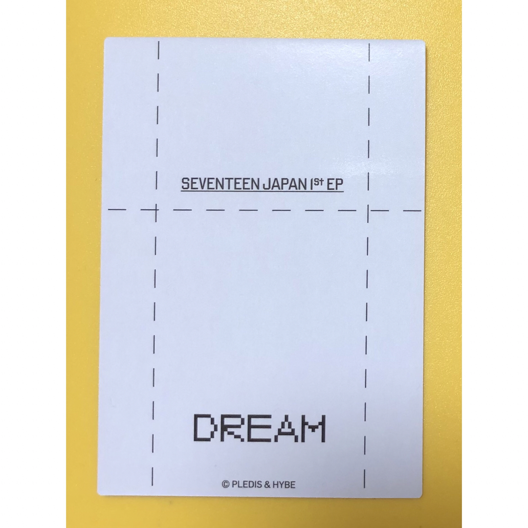 SEVENTEEN - 【公式】ウォヌ トレカ DREAM POPUP seventeen SEVENTEEN - 【公式】ウォヌ トレカ DREAM POPUP seventeen
