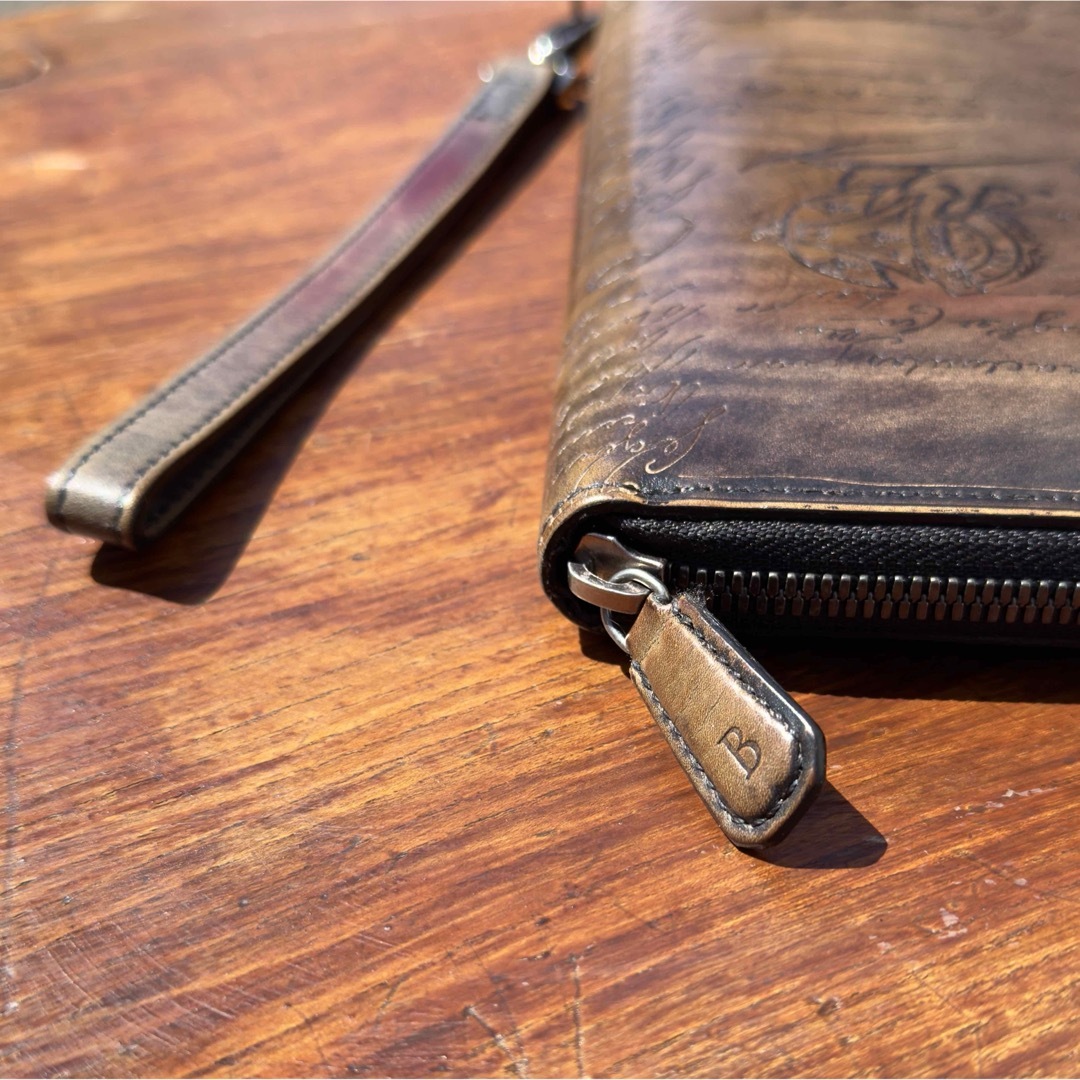 BERLUTI - 廃盤 45万円 ベルルッティ ティネオ スクリットレザー BERLUTI - 廃盤 45万円 ベルルッティ ティネオ スクリットレザー