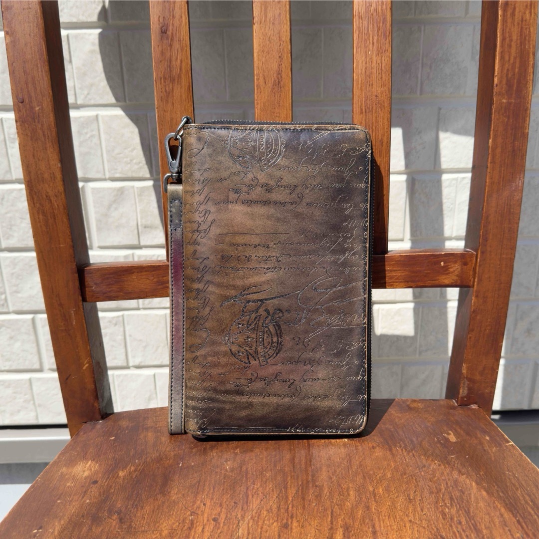BERLUTI - 廃盤 45万円 ベルルッティ ティネオ スクリットレザー BERLUTI - 廃盤 45万円 ベルルッティ ティネオ スクリットレザー