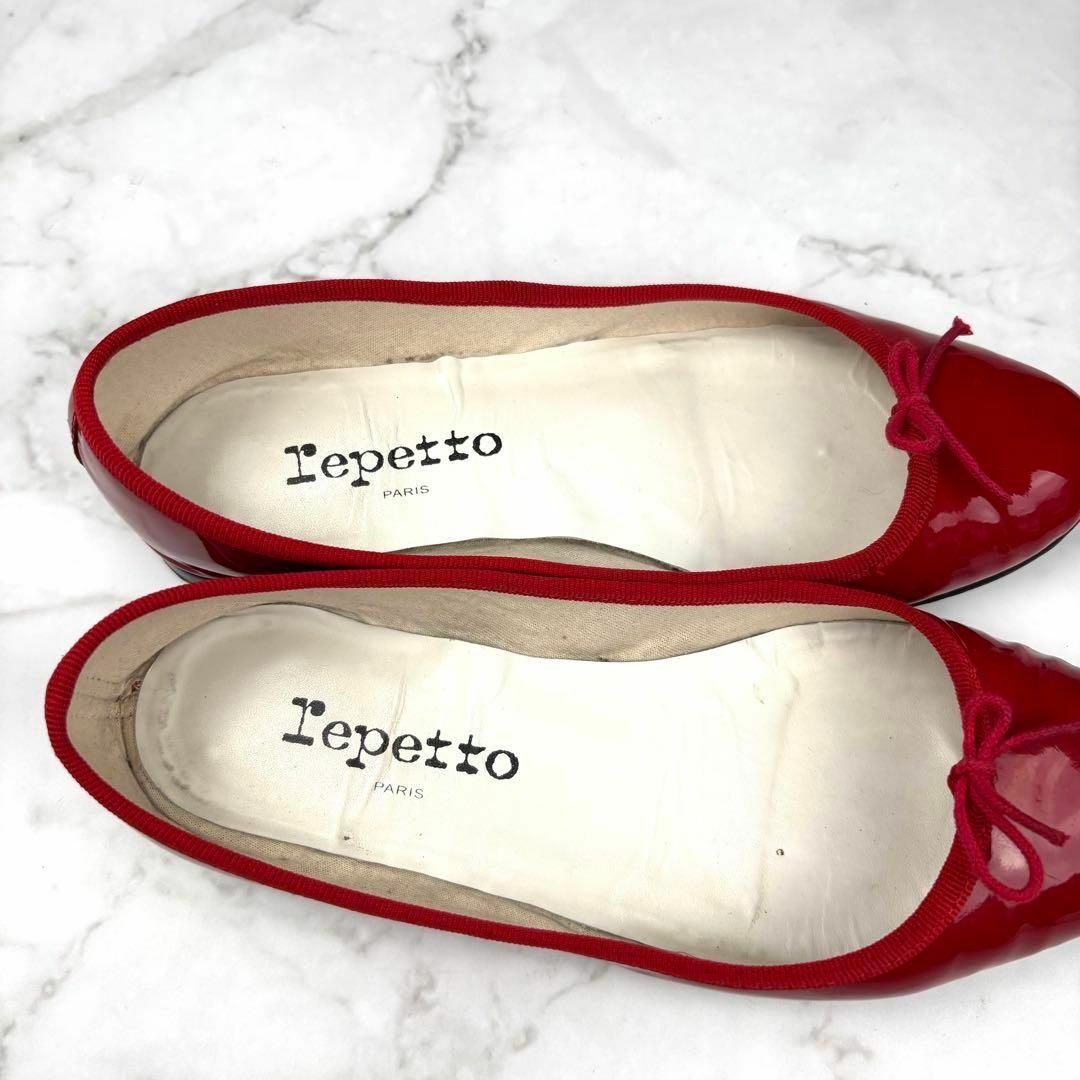 repetto - 【人気】repetto レペット 23cm 赤 レッド バレエ repetto - 【人気】repetto レペット 23cm 赤 レッド バレエ