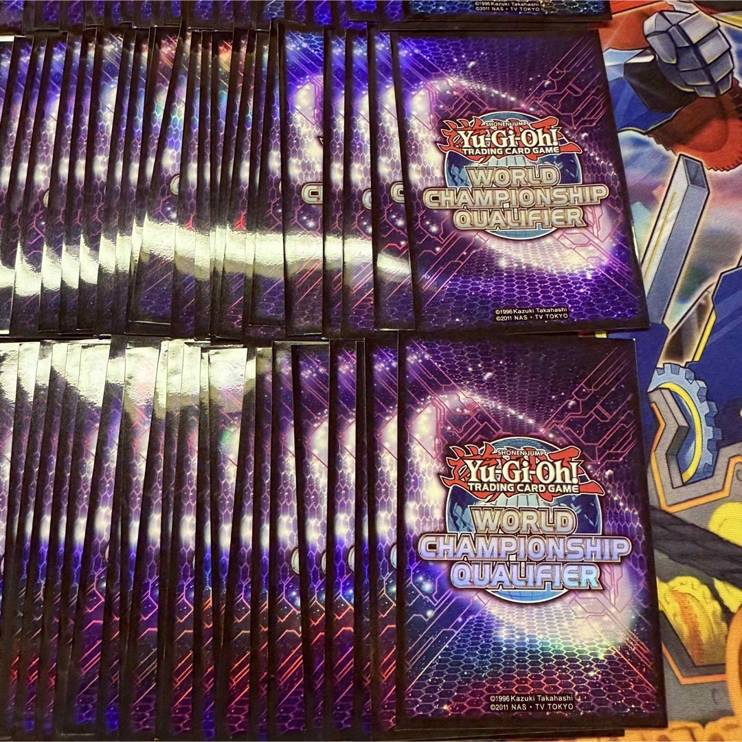 遊戯王 - 【特価】遊戯王 WCQ 2014 スリーブ 72枚 紫 パープルの 遊戯王 - 【特価】遊戯王 WCQ 2014 スリーブ 72枚 紫 パープルの