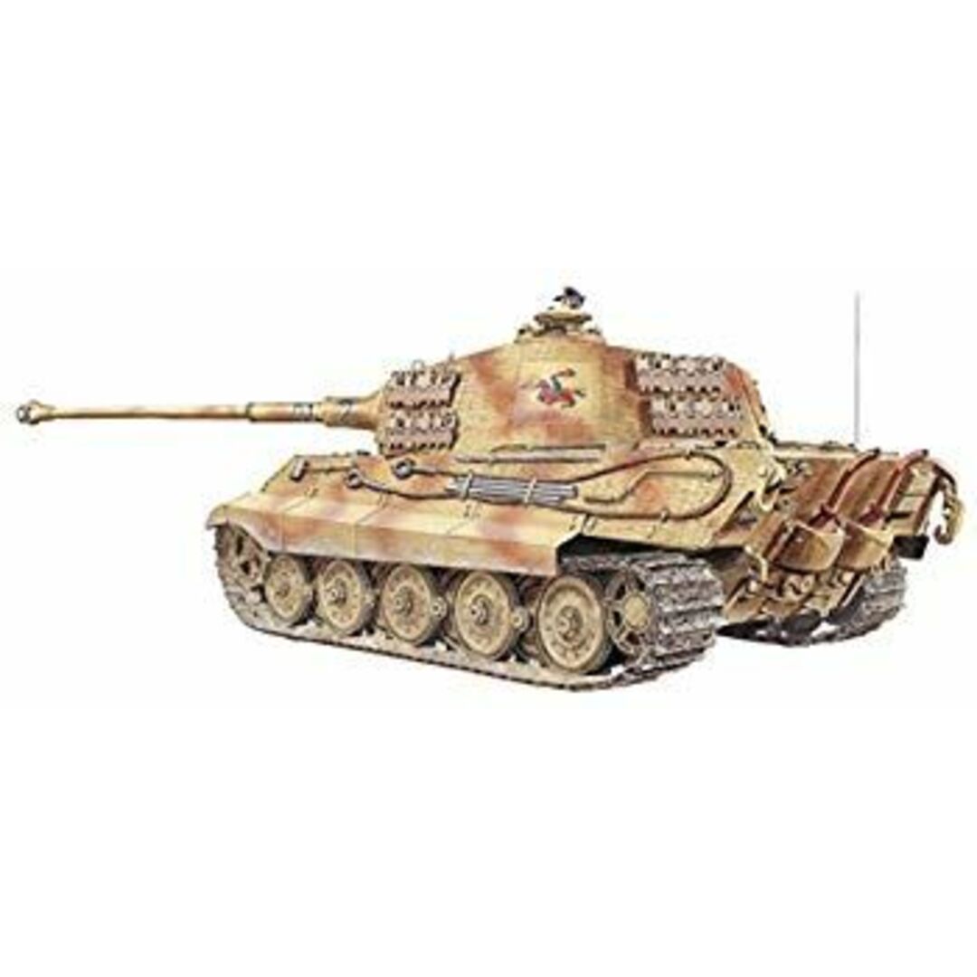 DR6840 1/35 WW.II ドイツ軍 Sd.Kfz.182 キングタイガー ヘンシェル砲塔 w/ツィメリットコーティング 第505重戦車大隊 1944年 ロシア プラモデル 2zzhgl6
