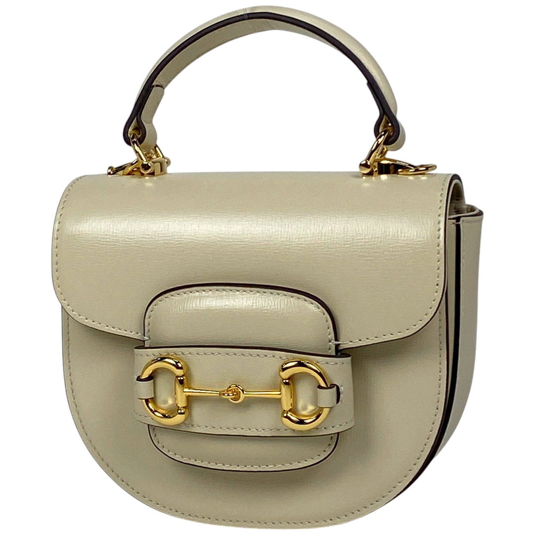 GUCCI - グッチ ホースビット ミニ ハンドバッグ レディース GUCCI - グッチ ホースビット ミニ ハンドバッグ レディース