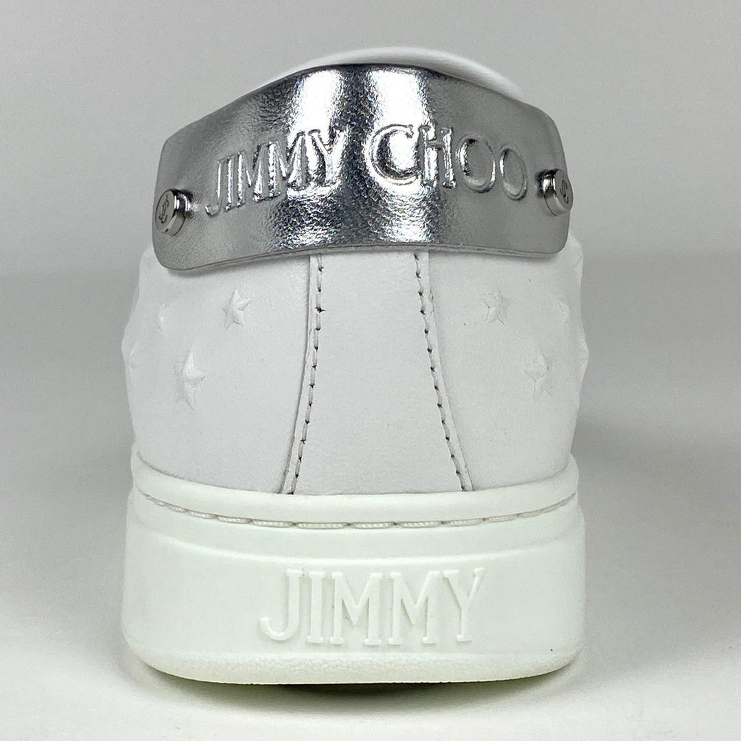 JIMMY CHOO - ジミーチュウ ロゴ スリッポン レディース 37 JIMMY CHOO - ジミーチュウ ロゴ スリッポン レディース 37