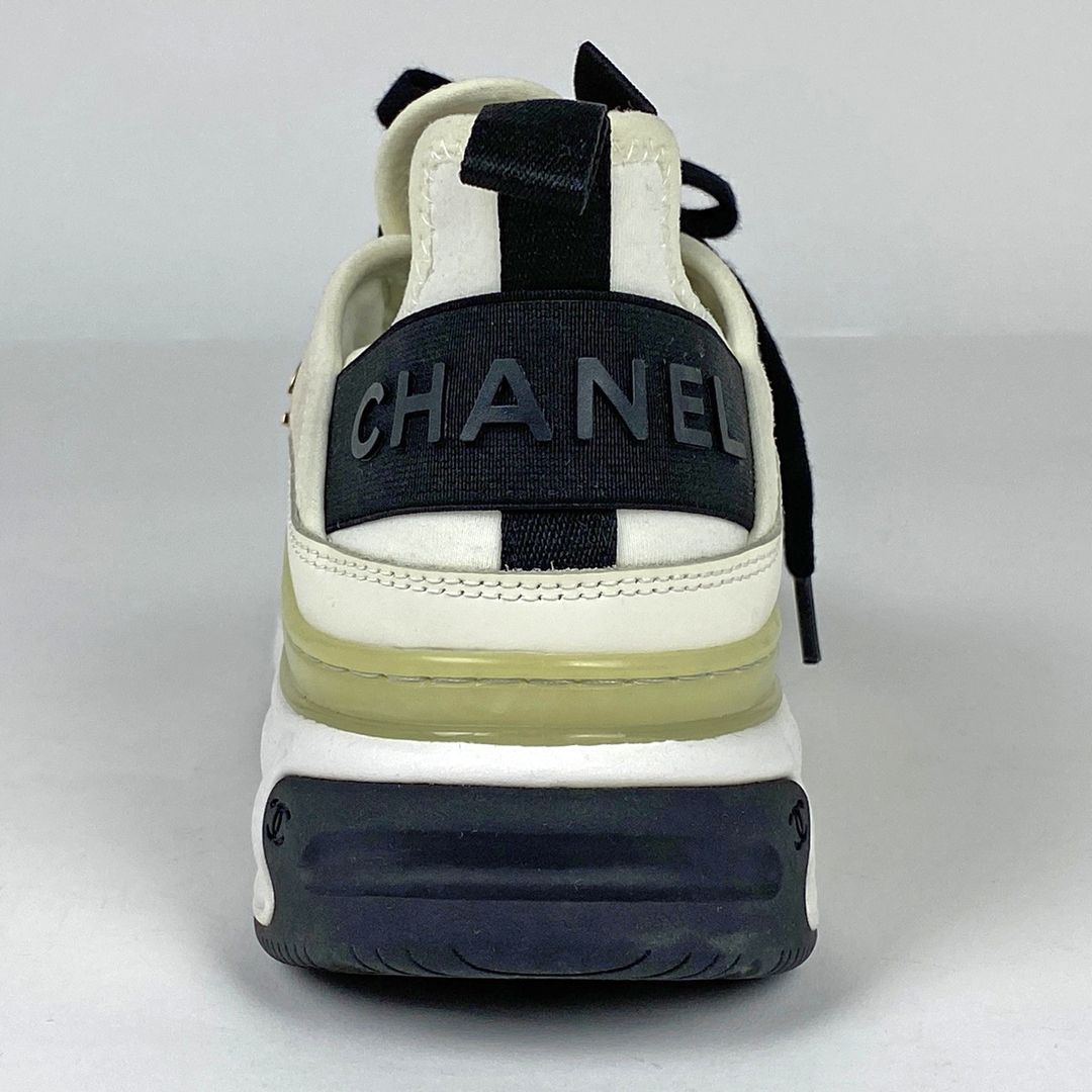 CHANEL - シャネル ココマーク スニーカー レディース 37 【中古 CHANEL - シャネル ココマーク スニーカー レディース 37 【中古