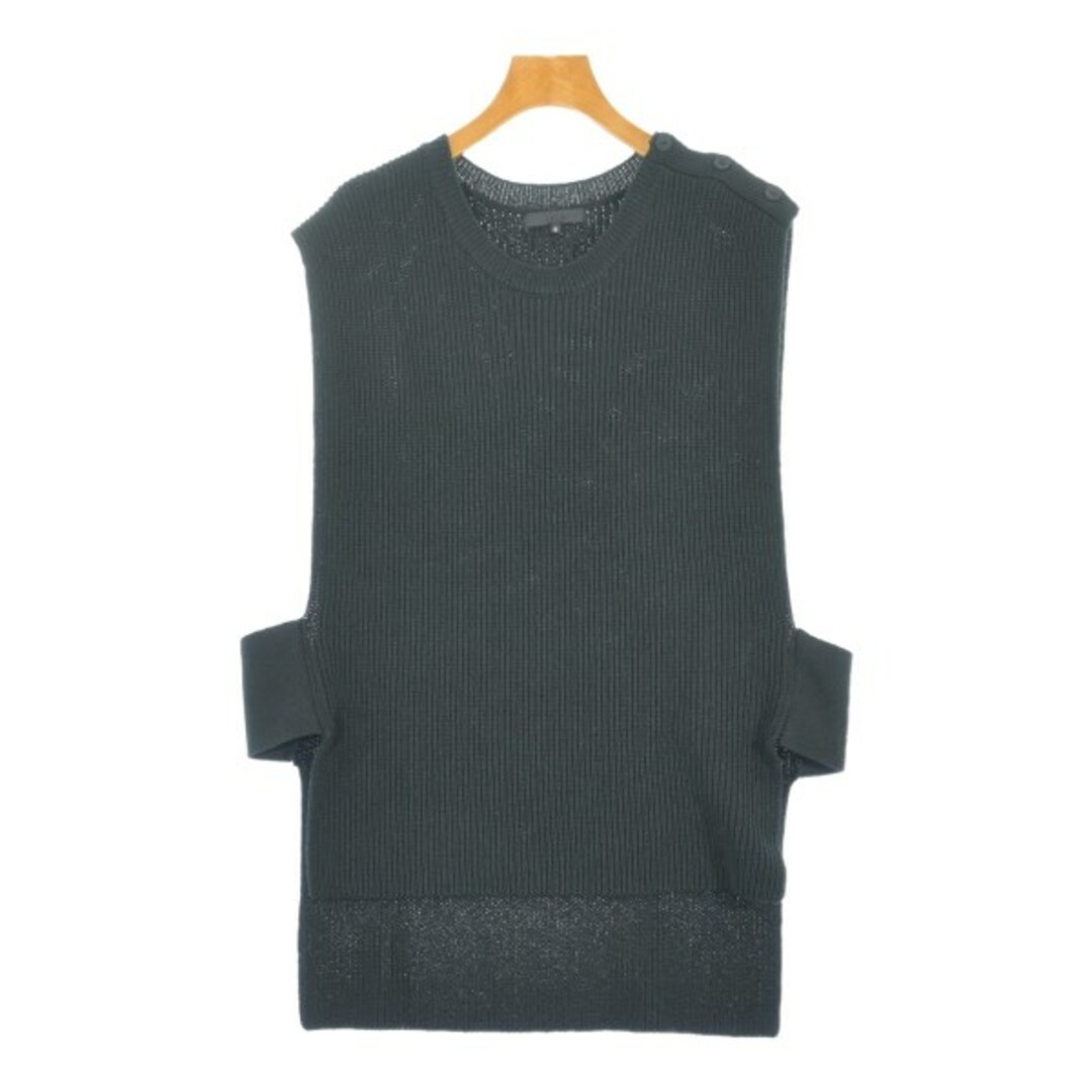ICB - I C B アイシービー ベスト S 黒 【古着】【中古】の通販 ICB - I C B アイシービー ベスト S 黒 【古着】【中古】の通販